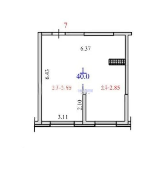 Продажа 1-комнатной квартиры, 40 м², пр. Рыскулова, дом  103/7 стр в Алматы
