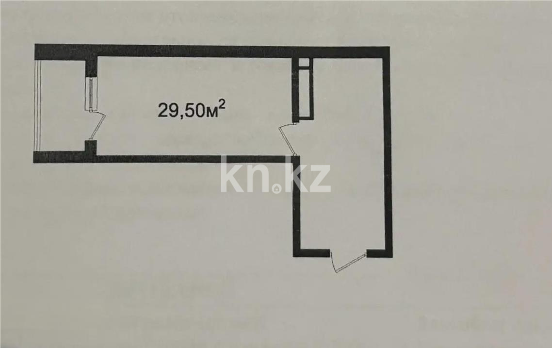 Продажа 1-комнатной квартиры, 29.5 м², ул. Алтын орда, дом  7/1а в Алматы