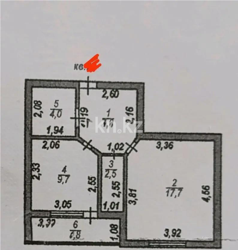 Продажа 1-комнатной квартиры, 43 м² в Астане - фото 4