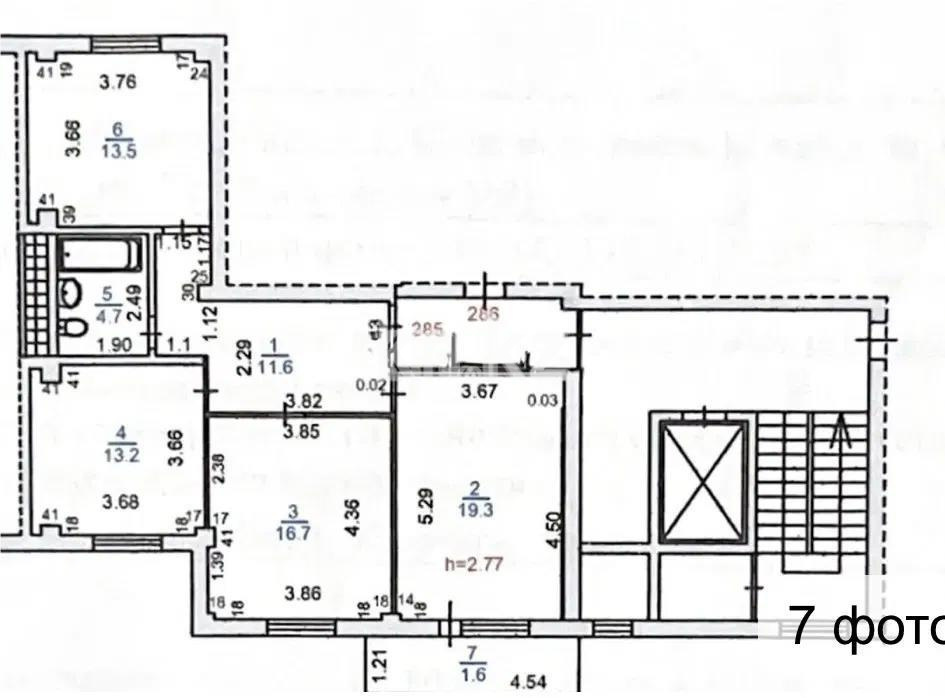 Продажа 3-комнатной квартиры, 80 м², ул. Сарыарка, дом  31 в Караганде - фото 6