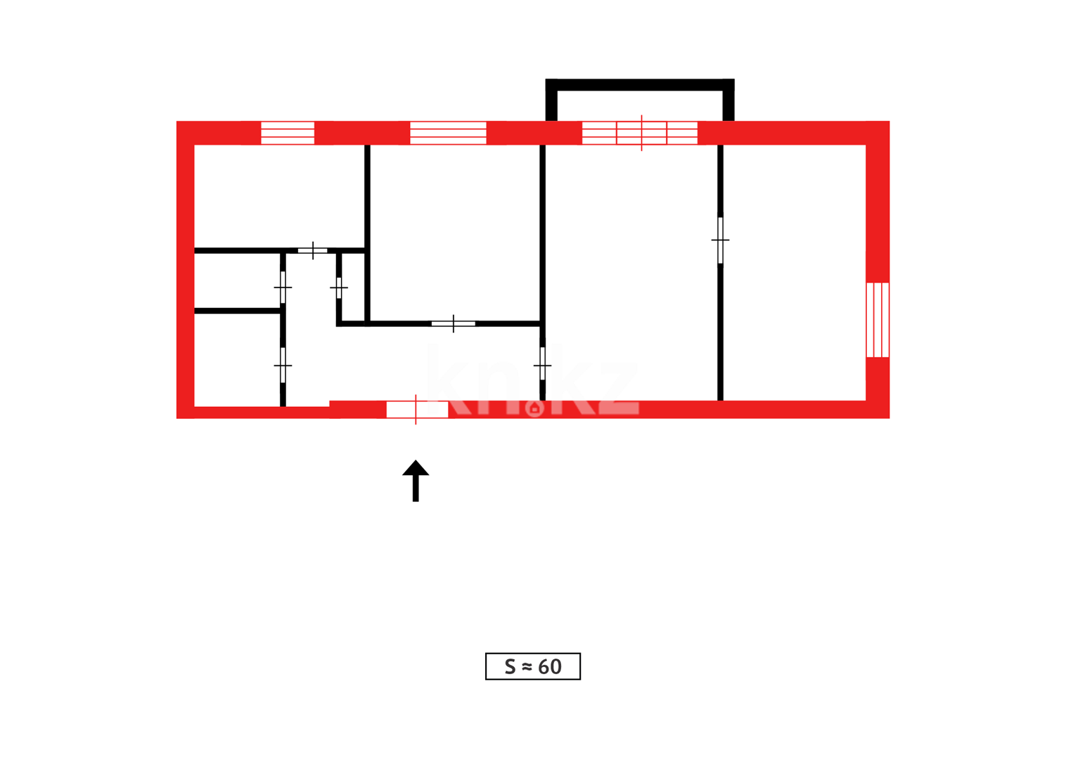 Продажа 3-комнатной квартиры, 60 м² в Астане - фото 16