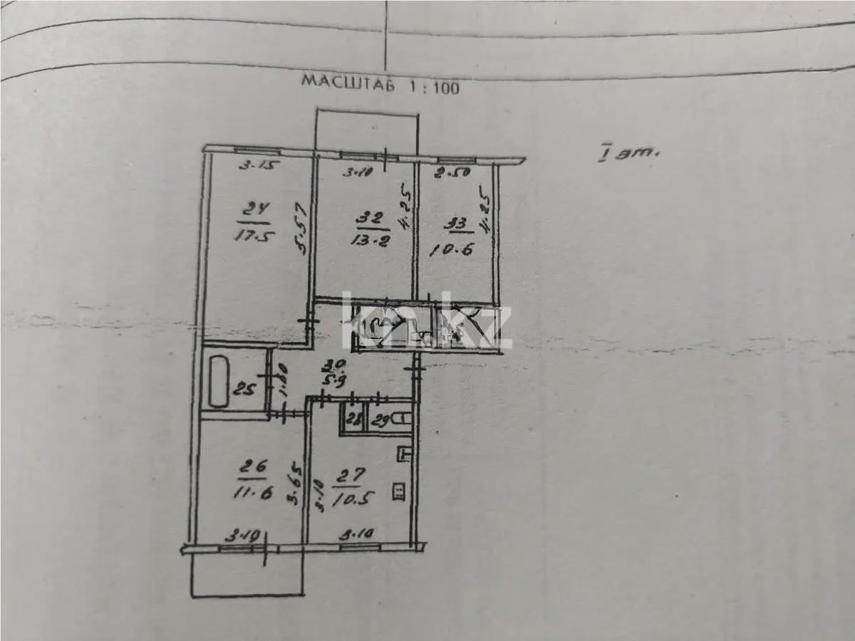 Продажа 4-комнатной квартиры, 87 м², ул. Тургута Озала, дом  51 в Алматы - фото 6