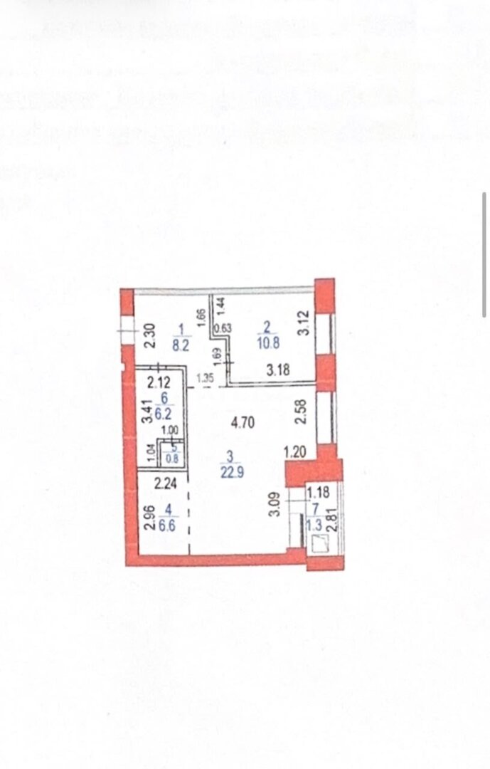 Продажа 2-комнатной квартиры, 56.8 м² в Караганде - фото 15