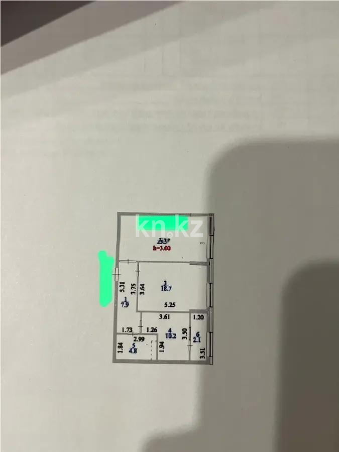 Продажа 2-комнатной квартиры, 67.2 м², ул. Бухар жырау, дом  12/3 в Астане