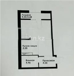 Продажа 1-комнатной квартиры, 37.2 м² в Алматы