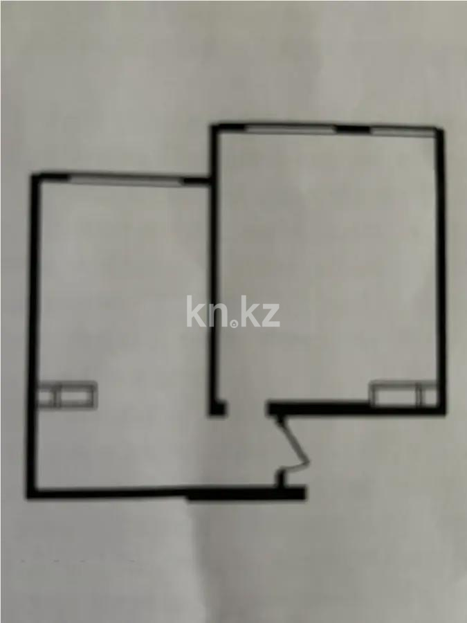 Продажа 1-комнатной квартиры, 55.46 м² в Алматы