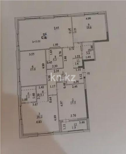 Продажа 4-комнатной квартиры, 140 м², пр. Тауелсыздык, дом  56/2 в Астане