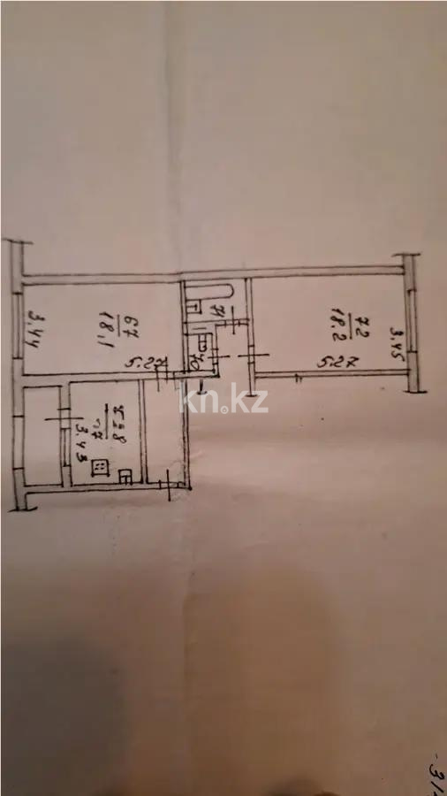 Продажа 2-комнатной квартиры, 60 м², мкр. Айнабулак-4, дом  173 в Алматы - фото 5