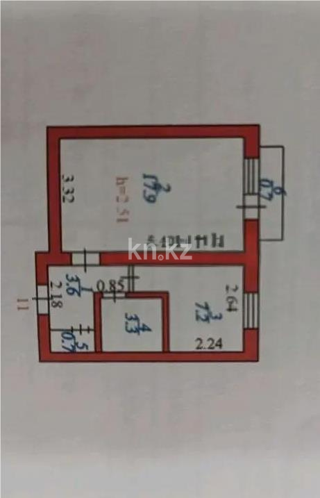 Продажа 1-комнатной квартиры, 35 м² в Астане - фото 4