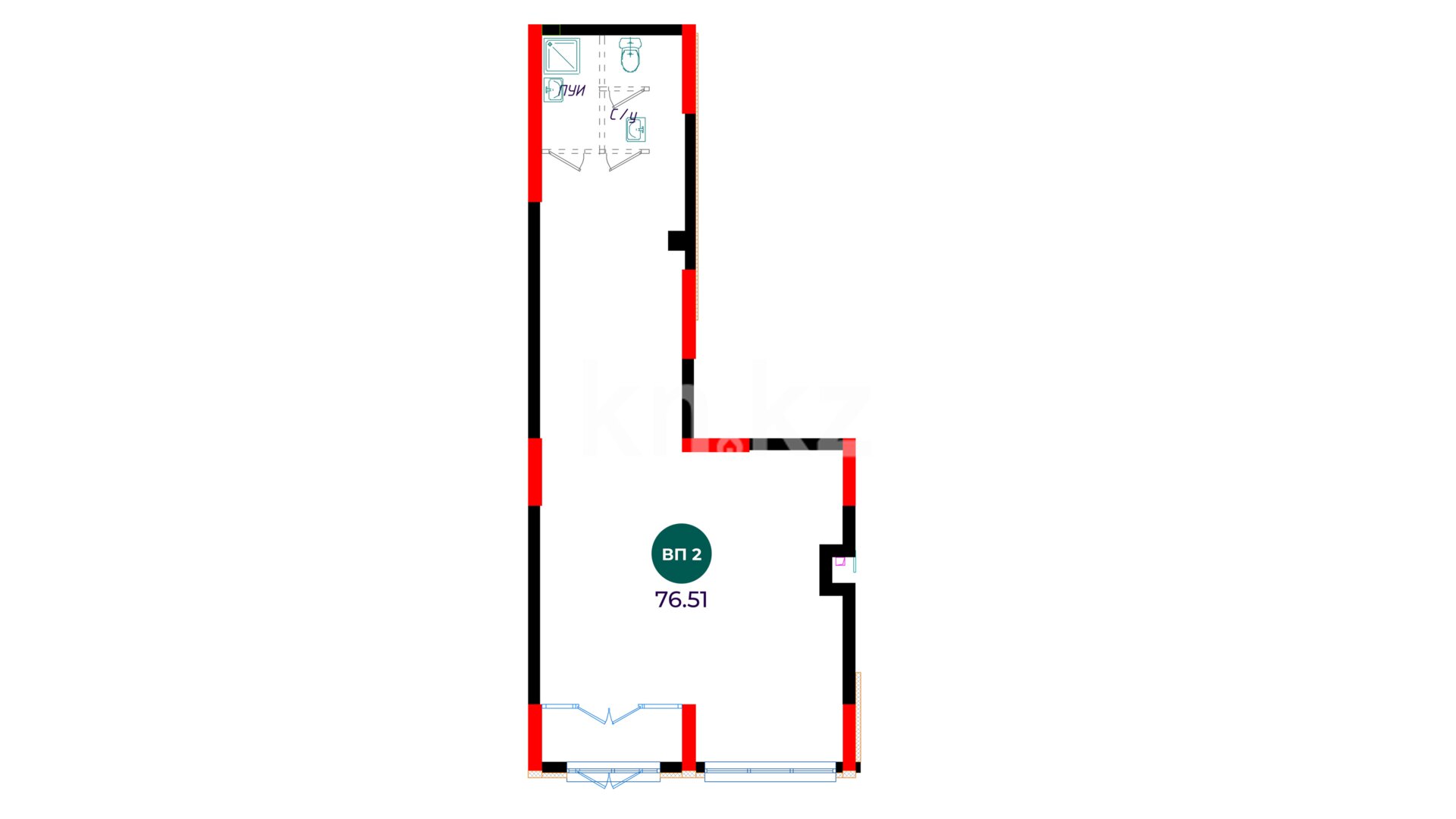 ЖК Abay Joly Avenue, цена 54 322 100 ₸, 710 000 ₸&nbsp;/&nbsp;м²