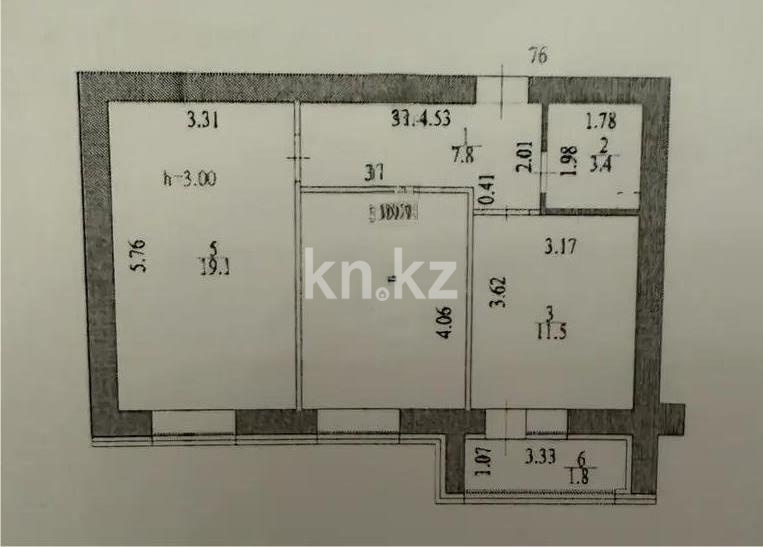 Продажа 2-комнатной квартиры, 58 м² в Астане - фото 4