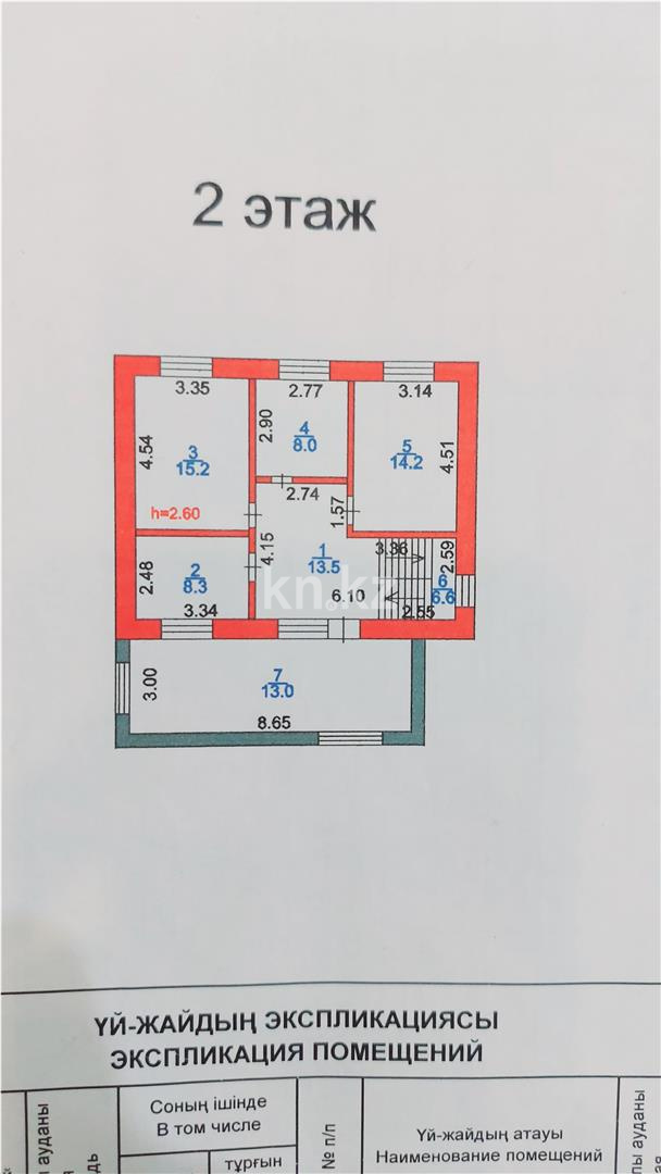 Продажа 4-комнатного дома, 186 м², ул. Тургенева в Караганде - фото 52