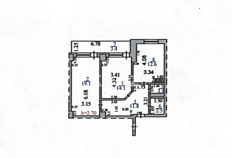 Продажа 2-комнатной квартиры, 64.9 м², пр. Шахтеров в Караганде - фото 11