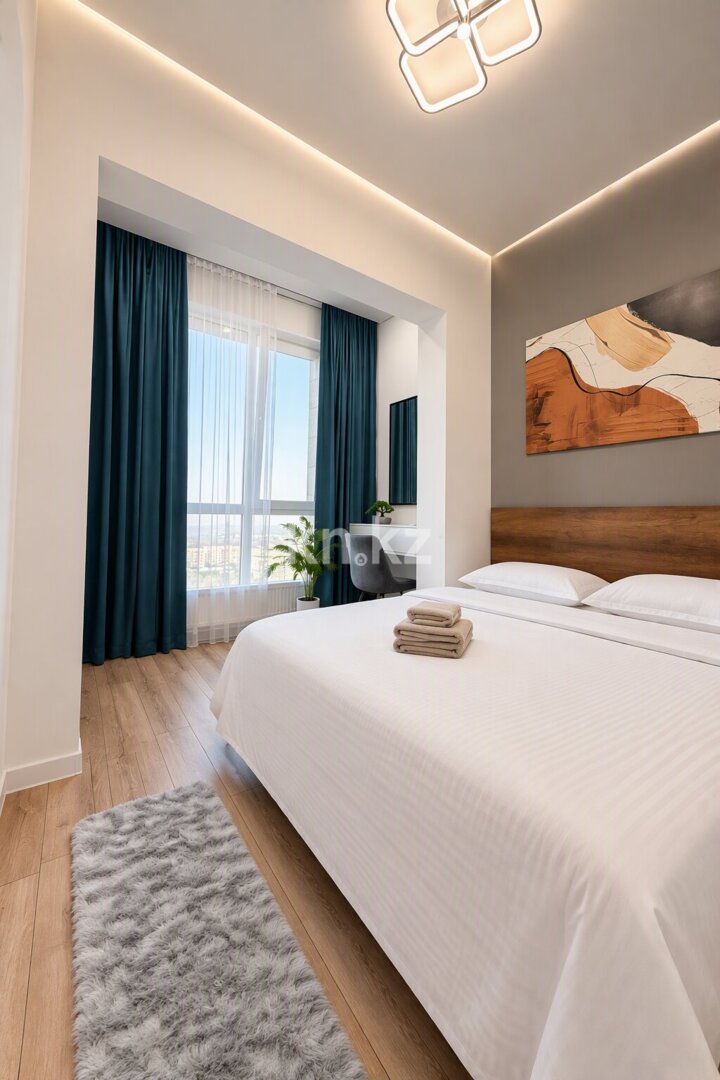 Аренда 2-комнатной квартиры посуточно, 52 м² в Алматы - фото 3
