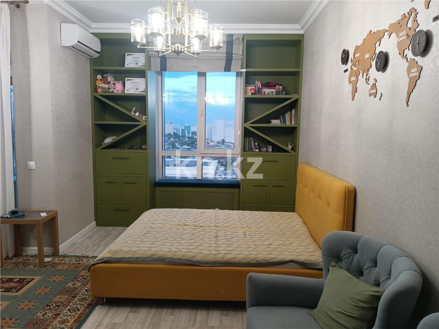 Продажа 1-комнатной квартиры, 38.4 м² в Астане
