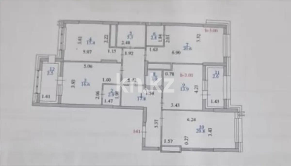 Продажа 4-комнатной квартиры, 125 м², ул. Туркестан, дом  28/1 в Астане - фото 8