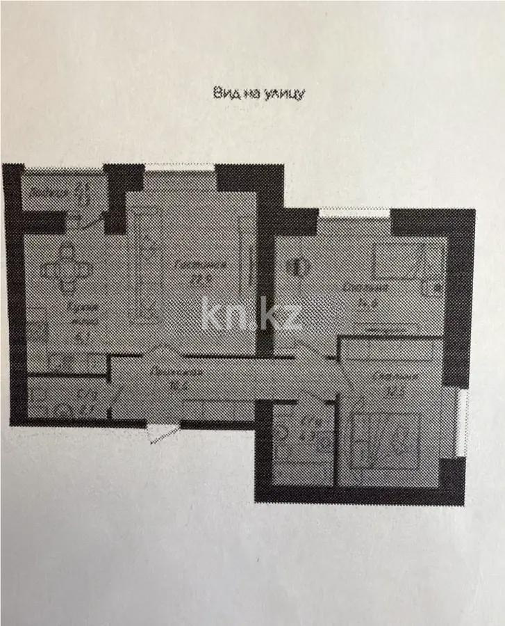 Продажа 3-комнатной квартиры, 75 м² в Астане