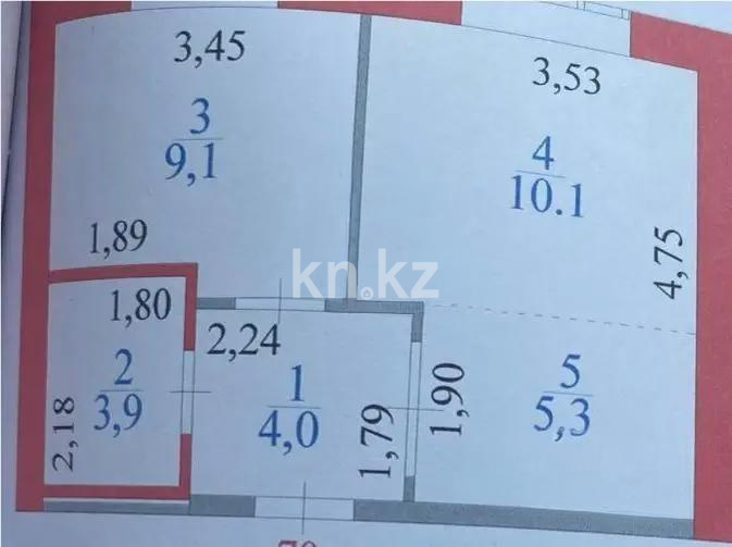 Продажа 1-комнатной квартиры, 32.4 м² в Астане - фото 7