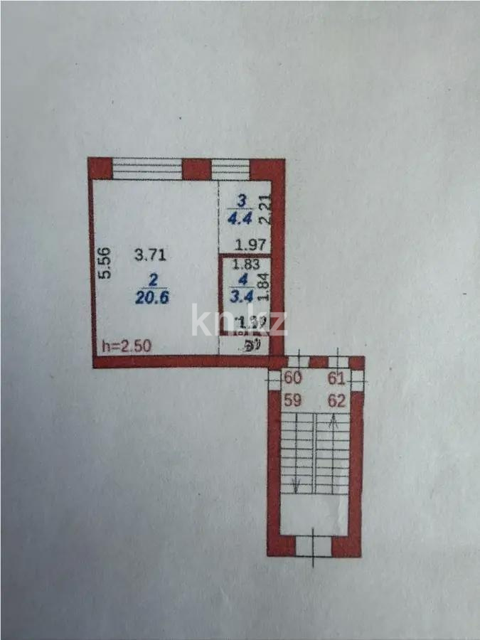 Продажа 1-комнатной квартиры, 32 м² в Караганде - фото 5