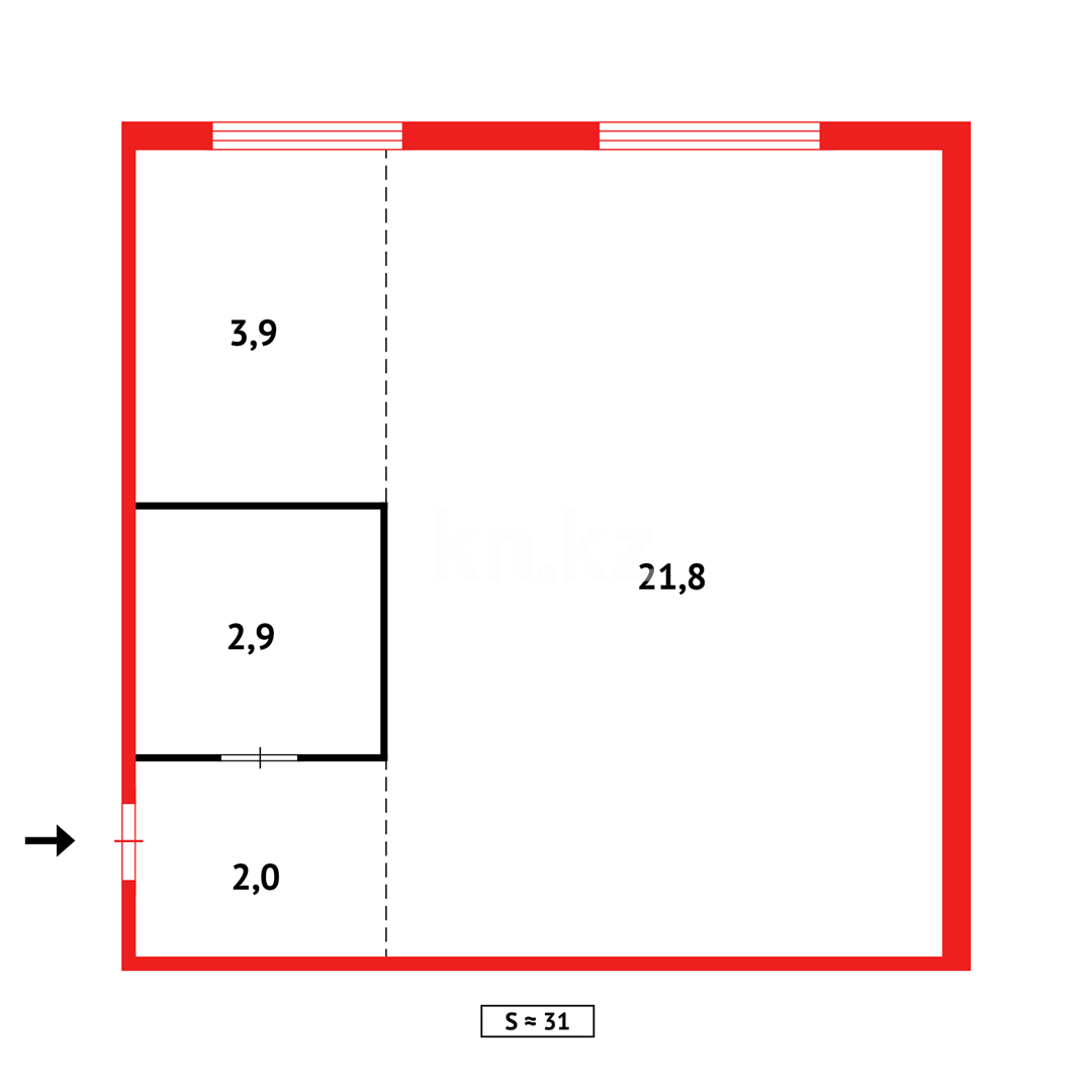 Продажа 1-комнатной квартиры, 31 м² в Караганде - фото 4