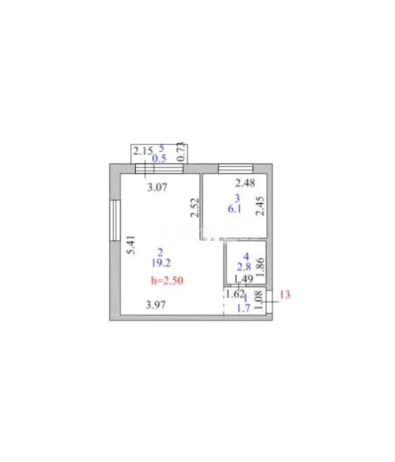 Продажа 1-комнатной квартиры, 30.3 м² в Астане - фото 7