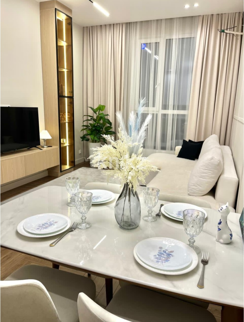 Аренда 2-комнатной квартиры посуточно, 50 м² в Астане