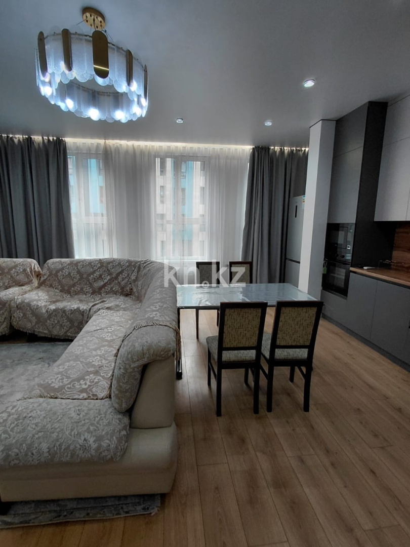 Аренда 3-комнатной квартиры посуточно, 80 м² в Алматы - фото 2