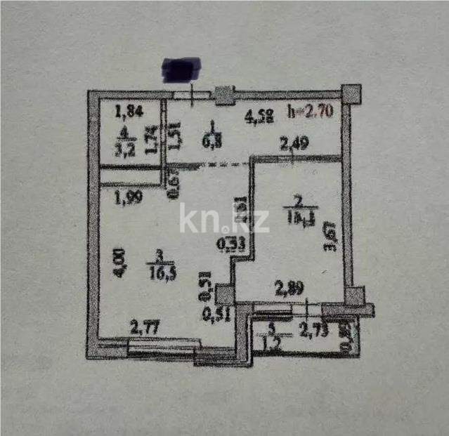 Продажа 2-комнатной квартиры, 37 м² в Астане - фото 4