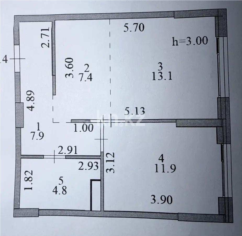 Продажа 2-комнатной квартиры, 45.1 м² в Астане - фото 5