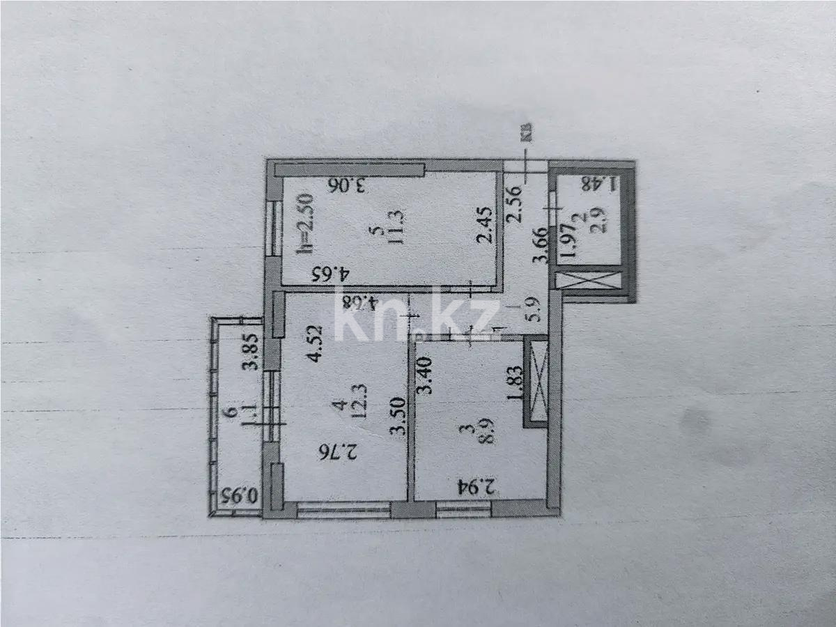 Продажа 2-комнатной квартиры, 43 м² в Астане - фото 4