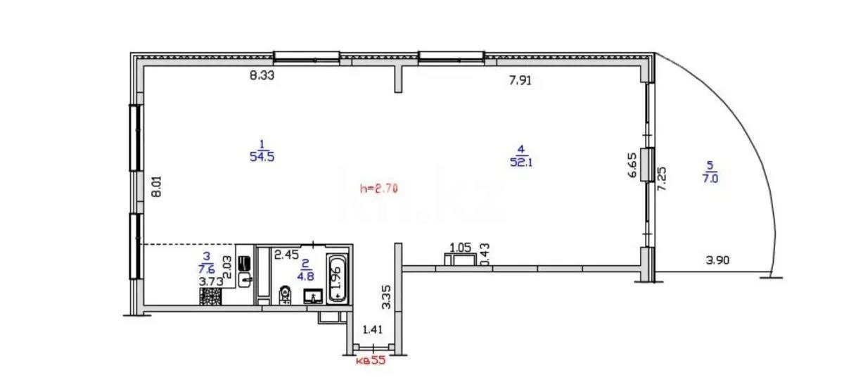 Продажа 4-комнатной квартиры, 126 м² в Алматы