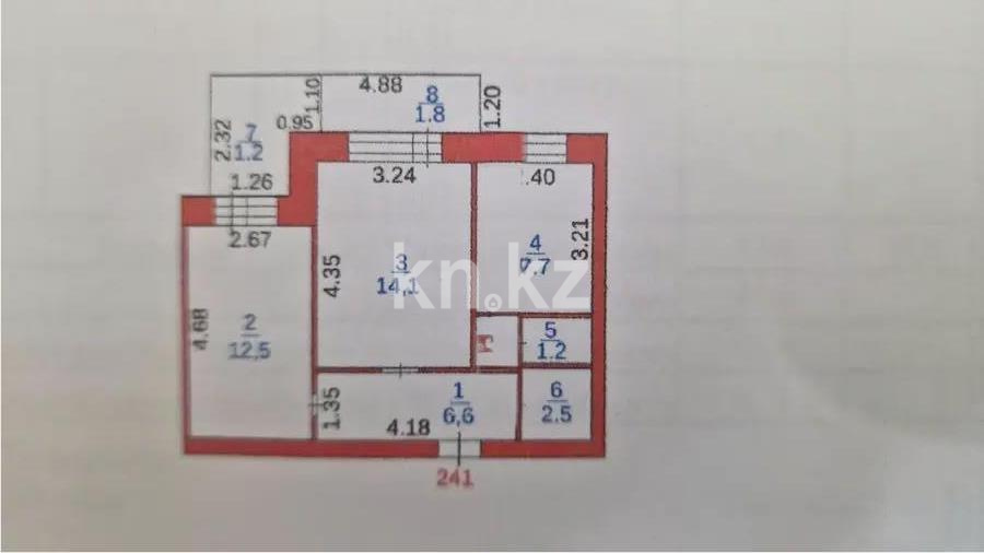 Продажа 2-комнатной квартиры, 47 м², ул. Гапеева, дом  5 в Караганде - фото 4