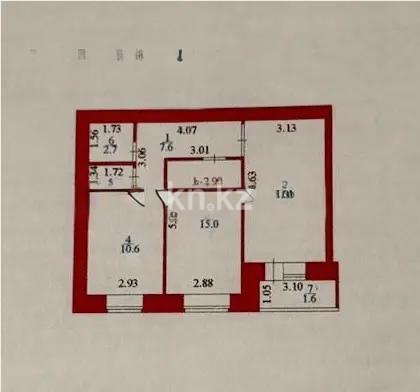 Продажа 2-комнатной квартиры, 58 м² в Астане