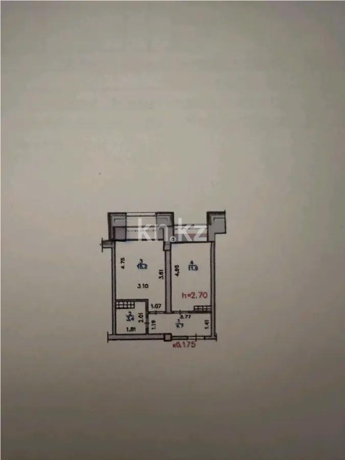 Продажа 1-комнатной квартиры, 35 м², ул. Северное Кольцо, дом  92/2 в Алматы - фото 3