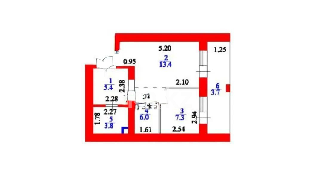 Продажа 2-комнатной квартиры, 42 м² в Астане - фото 4