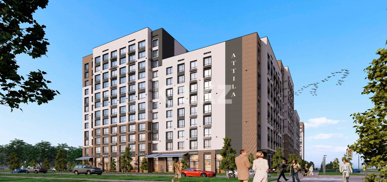 Продажа 1-комнатной квартиры, 35.7 м² в Астане