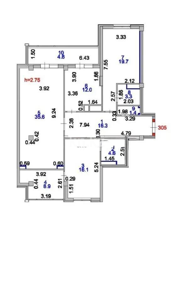 Продажа 3-комнатной квартиры, 122.7 м² в Астане - фото 8