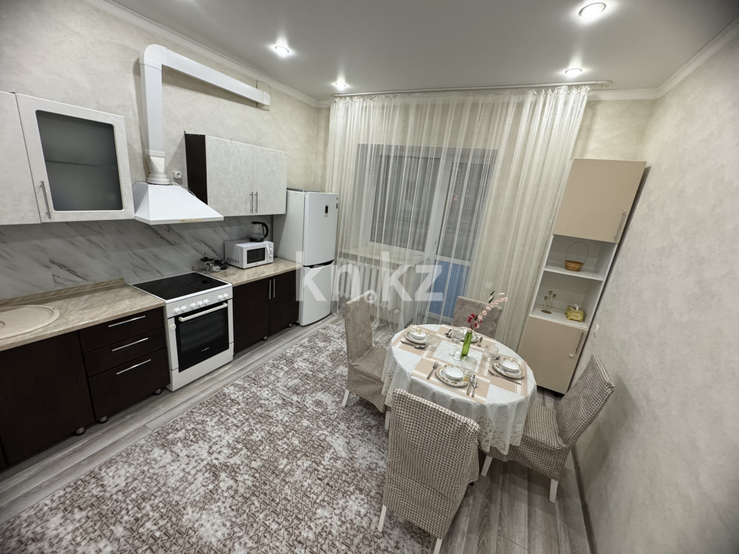 Аренда 1-комнатной квартиры посуточно, 52.6 м² в Астане - фото 4