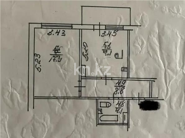 Продажа 1-комнатной квартиры, 43 м² в Алматы - фото 5