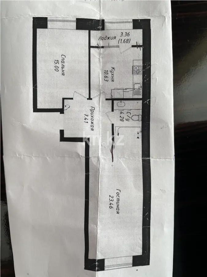 Продажа 2-комнатной квартиры, 62 м², ул. Айтматова, дом  77/9 в Астане - фото 5