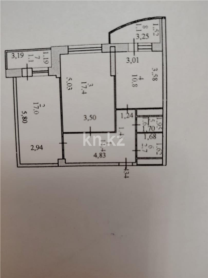 Продажа 2-комнатной квартиры, 63 м² в Астане - фото 7