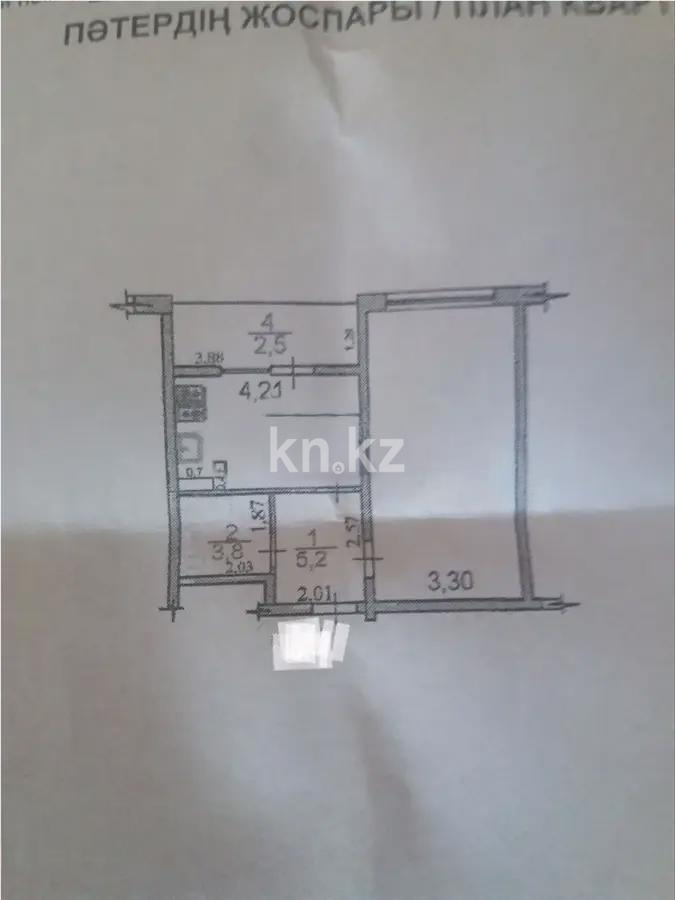 Продажа 1-комнатной квартиры, 44 м² в Алматы - фото 3