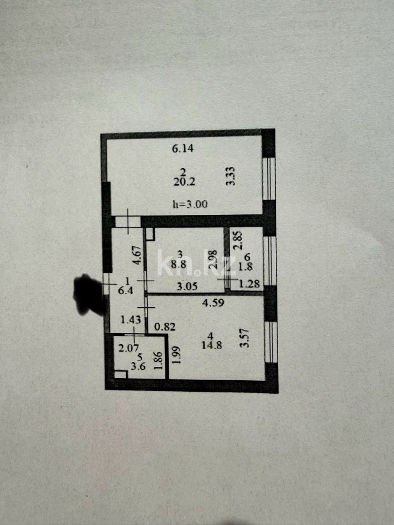 Продажа 2-комнатной квартиры, 55.6 м² в Астане - фото 17