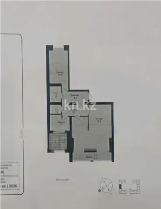 Продажа 3-комнатной квартиры, 78.8 м² в Астане