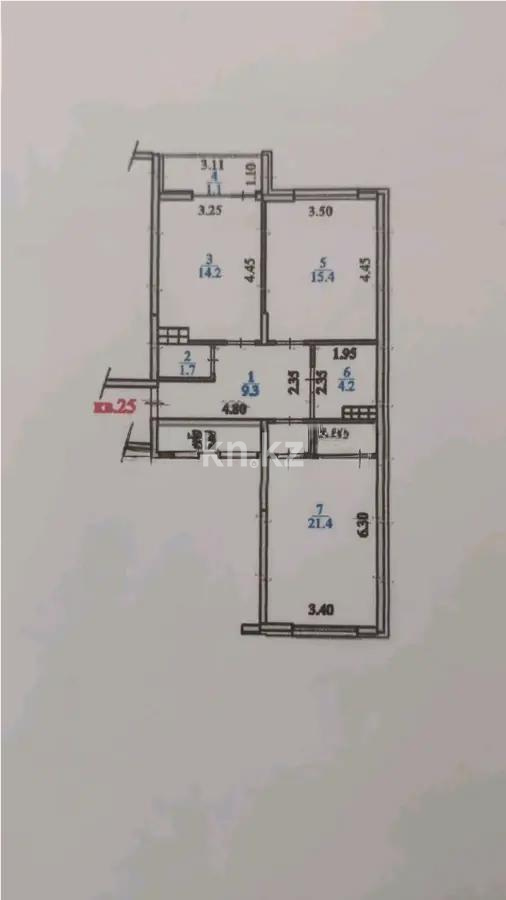 Продажа 2-комнатной квартиры, 68 м² в Алматы - фото 2