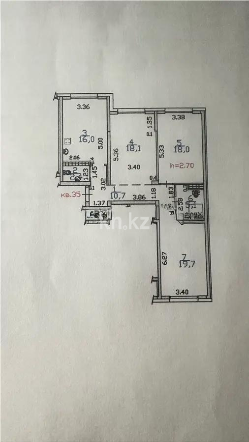 Продажа 3-комнатной квартиры, 89 м² в Алматы - фото 8