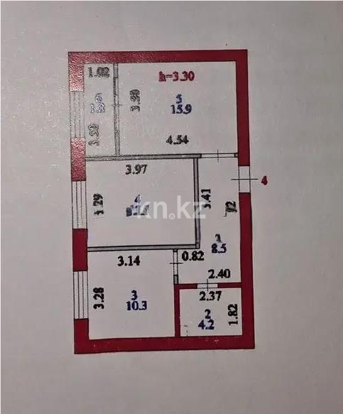 Продажа 2-комнатной квартиры, 53.8 м² в Астане - фото 6