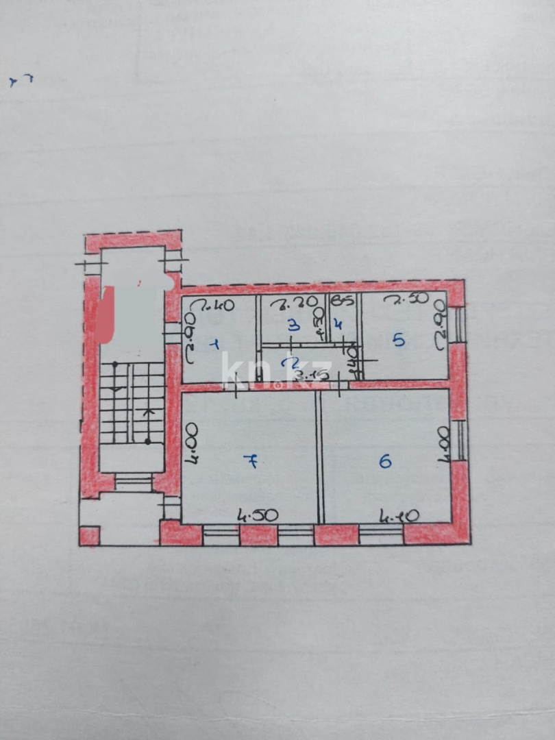 Продажа 2-комнатной квартиры, 57 м², ул. Узловая, дом  5 в Караганде - фото 5