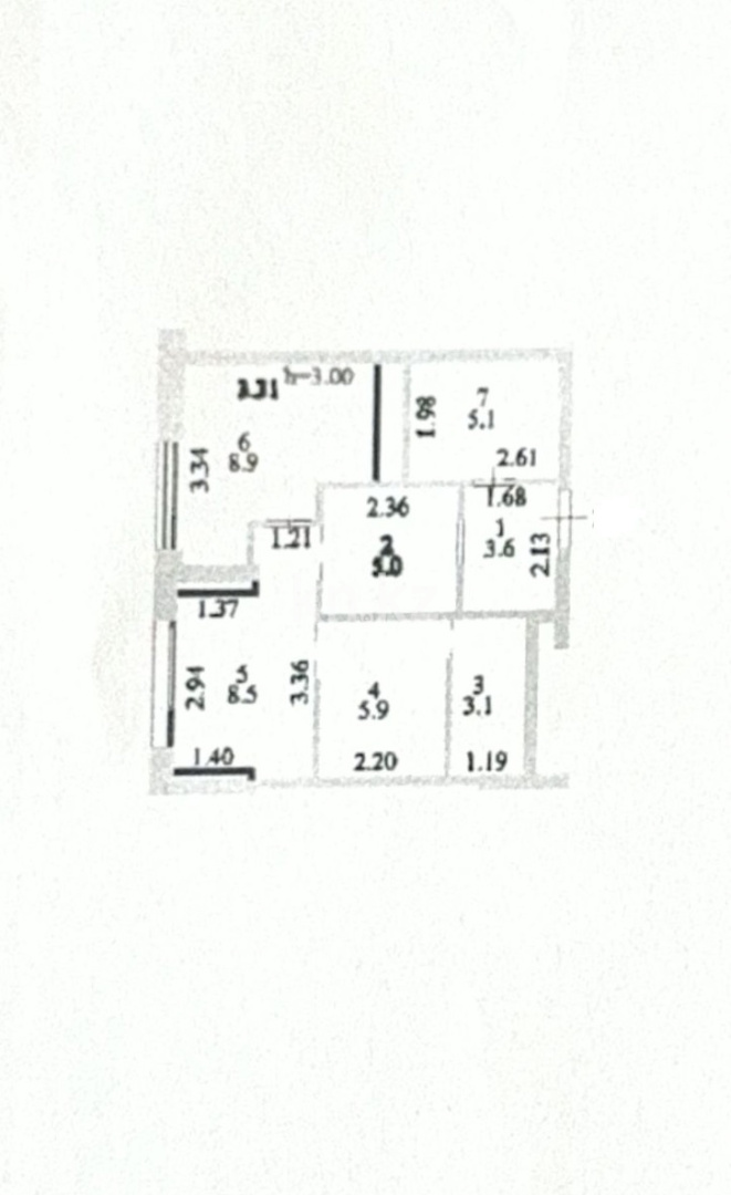 Продажа 3-комнатной квартиры, 40 м², ул. Е-36, дом  4 в Астане - фото 11