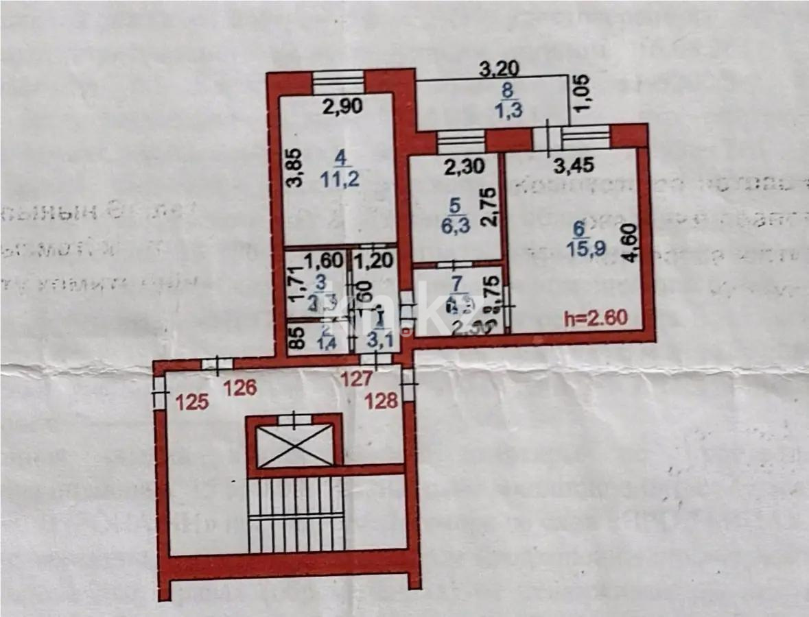 Продажа 2-комнатной квартиры, 45 м² в Караганде - фото 5